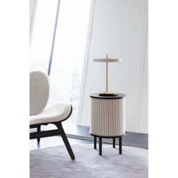 Umage Audacious Side Table - Black Oak - Sterling Colour: Sterling - thumbnail 6