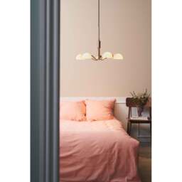 Halo Design Copenhagen 5 Light Chandelier - O50 cm - Antique Brass Colour: Antique Brass - thumbnail 2