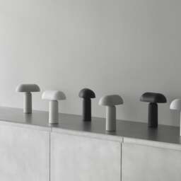 Normann Copenhagen Porta Portable Table Lamp - Black - thumbnail 4