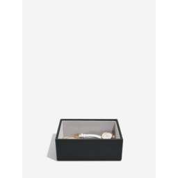Stackers Faux Leather Mini Jewellery Box - Set of 2 Colour: Black - thumbnail 2