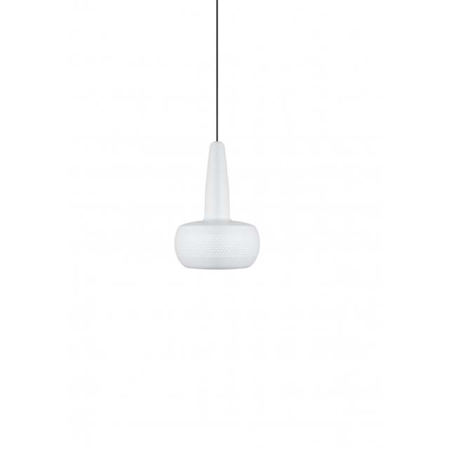 Umage Clava Pendant Light Shade - Matt White with Black Cord Set With or Without Cord Set: With Black Cord Set - image 1