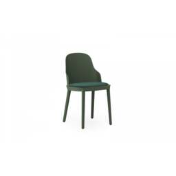 Normann Copenhagen Allez Chair - Park Green - Polypropylene Legs - Park Green/Canvas SJA 3987 Outdoor Upholstered Seat Colour: Park Green, Leg Colour: - thumbnail 2