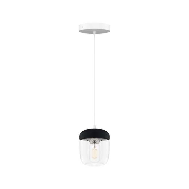 Umage Acorn Pendant Light Shade - Steel with White Rosette Cord Set With or Without Cord Set: With White Rosette Cord Set - image 1