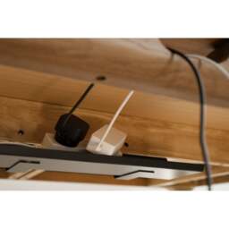 Umage Heart n Soul Desk Colour: Oak / Obsidian Black - thumbnail 5