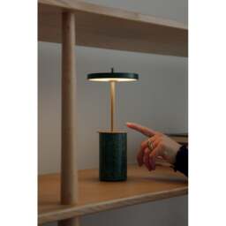 Umage Asteria Move Mini Portable Table Lamp - Green Marble - thumbnail 3