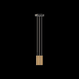 Umage Chimes Cluster 3 Wooden Pendant Lamp - Oak Colour: Oak