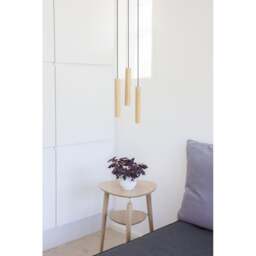 Umage Chimes Cluster 3 Wooden Pendant Lamp - Oak Colour: Oak - thumbnail 6