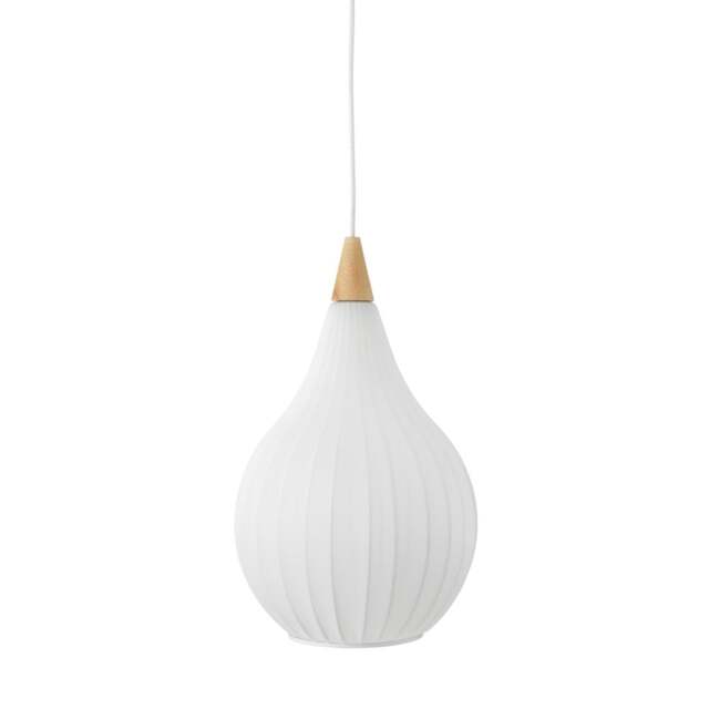 Halo Design Drops Textile Pendant - O 30cm - White Size: 30cm - image 1