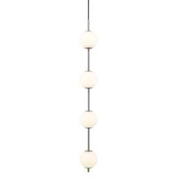 Umage Audrey Pendant Lamp - Steel - 4 Globe Colour: Steel, Size: 4