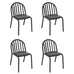 Fatboy Freds Chair Set - Anthracite - Set of 4