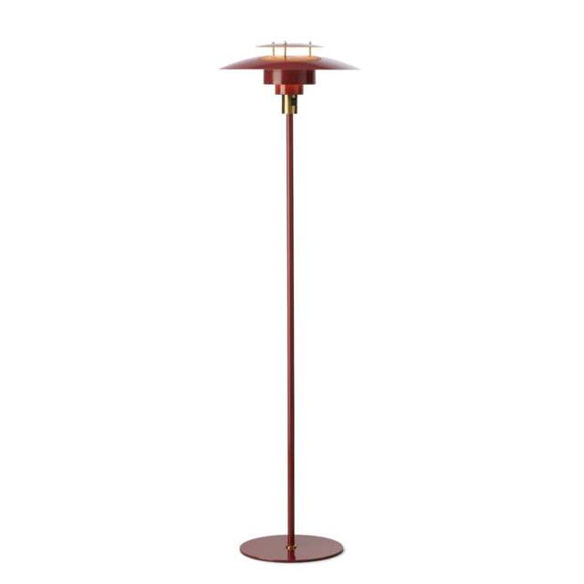 Halo Design Sorup Floor Lamp Colour: Glossy Merlot / Brass - image 1