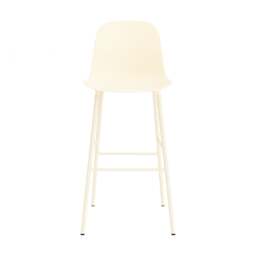 Normann Copenhagen Form Bar Chair - 75cm - Cream Shell Colour: Cream - thumbnail 2