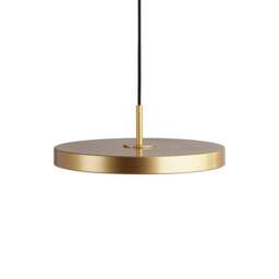 Umage Asteria Plus Pendant Lamp - Brass - Mini - Brass Top Colour: Brass, Size: Mini, Style: Brass