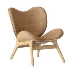 Umage A Conversation Piece Armchair - Low - Oak - Sugar Brown Colour: Sugar Brown