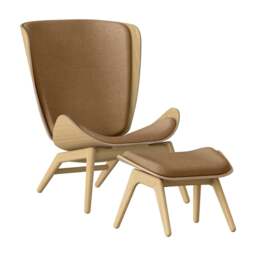 Umage The Reader Armchair - Oak - Sugar Brown Colour: Sugar Brown - thumbnail 3