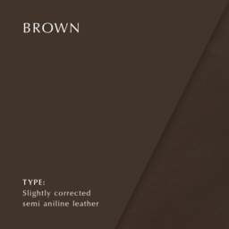 Umage A Conversation Piece Armchair - Low - Oak - Hope Leather Brown Wood: Oak, Colour: Brown - thumbnail 6