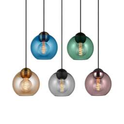 Halo Design Bubbles Pendant Light - O 18cm - Amber Size: O 18cm, Colour: Amber - thumbnail 2