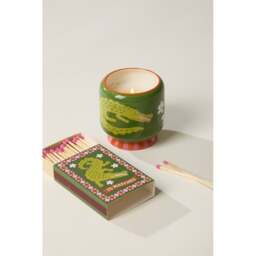 Paddywax A Dopo 8oz/226g Crocodile Ceramic Candle - Prickly Pear - thumbnail 6