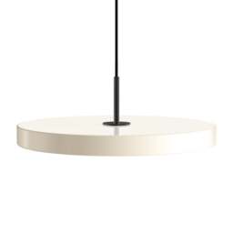 Umage Asteria Pendant Light - Pearl White (plus black detail) Asteria Detail: Black