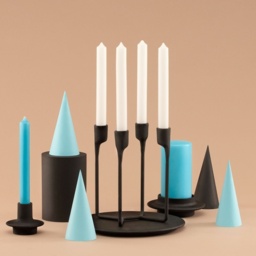 Normann Copenhagen Heima Cast Iron 4 Armed Candlestick/Candelholder - thumbnail 3