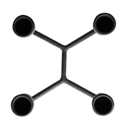 Normann Copenhagen Heima Cast Iron 4 Armed Candlestick/Candelholder - thumbnail 4