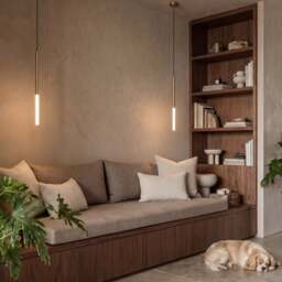 Umage Gesture Pendant Lampshade Colour: Brass, Size: Short, Bulb: Little Idea GY6.35 Gesture Bulb - thumbnail 7