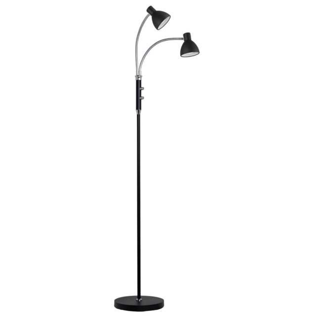 Halo Design Hudson Floor Lamp Size: 2-Arm, Colour: Black - image 1