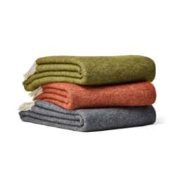 Tweedmill Textiles Dartmoor Throw Pure New Wool - Ketchup - thumbnail 2