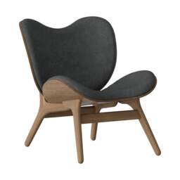 Umage A Conversation Piece Armchair - Low - Dark Oak - Shadow Colour: Shadow