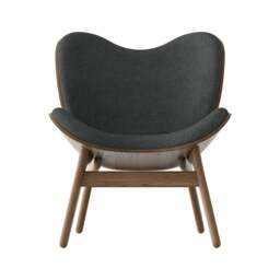 Umage A Conversation Piece Armchair - Low - Dark Oak - Shadow Colour: Shadow - thumbnail 2