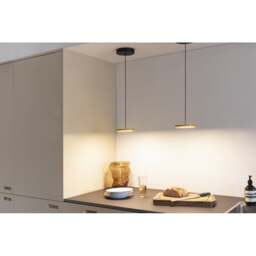 Umage Asteria Micro Pendant Light - Saffron Yellow - Brass Top Colour: Saffron Yellow, Asteria Detail: Brass - thumbnail 5