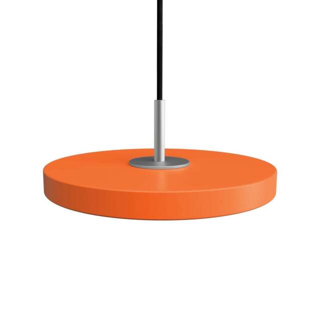 Umage Asteria Micro Pendant Light - Nuance Orange - Steel Top Colour: Nuance Orange, Asteria Detail: Steel - image 1