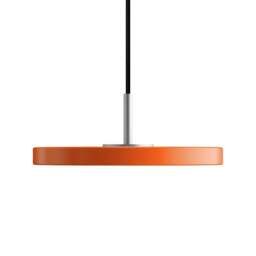 Umage Asteria Micro Pendant Light - Nuance Orange - Steel Top Colour: Nuance Orange, Asteria Detail: Steel - thumbnail 2