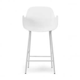 Normann Copenhagen Form Bar Armchair - 65cm - White Shell Colour: White - thumbnail 2