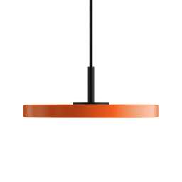 Umage Asteria Micro Pendant Light - Nuance Orange - Black Top Colour: Nuance Orange, Asteria Detail: Black - thumbnail 2