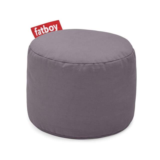 Fatboy Point Stonewashed Pouf - Grey