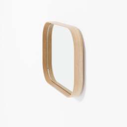 Wireworks Outlook 40 Rectangular Mirror - Oak - thumbnail 6