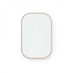Wireworks Outlook 40 Rectangular Mirror - Oak