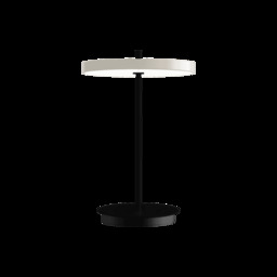 Umage Asteria Move Portable Table Lamp - Pearl White with Black Base - thumbnail 2