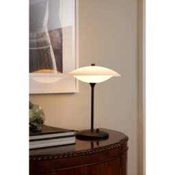 Halo Design Baroni Table Light - O30 - Opal Glass/Black - thumbnail 6