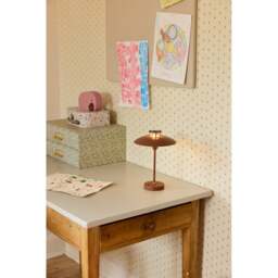 Halo Design Mini Stepp 1-2-3 Battery Table Lamp Colour: Terracotta - thumbnail 2