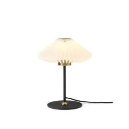 Halo Design Paris Table Light - O24 - Clean White Shade - Black - thumbnail 4