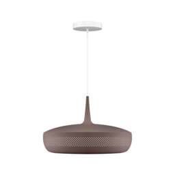 Umage Clava Dine Pendant Light - Umber with White Rosette Cord Set With or Without Cord Set: With White Rosette Cord Set
