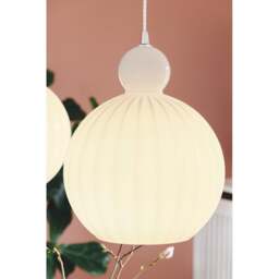Halo Design Ball Ball Pendant Light - O 32cm - Opal Size: O 32cm, Colour: Opal - thumbnail 3