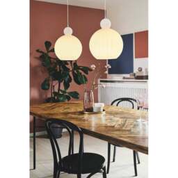Halo Design Ball Ball Pendant Light - O 32cm - Opal Size: O 32cm, Colour: Opal - thumbnail 2