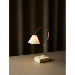 Halo Design Question Portable Table Lamp - Copper / Antique Brass Colour: Copper / Antique Brass - thumbnail 6