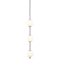 Umage Audrey Pendant Lamp - Steel - 3 Globe Colour: Steel, Size: 3
