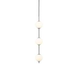 Umage Audrey Pendant Lamp - Steel - 3 Globe Colour: Steel, Size: 3 - thumbnail 2