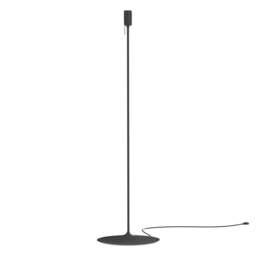 Umage Eos Floor Lamp - Red Feather Eos Mini/Black Sante Stand - thumbnail 3