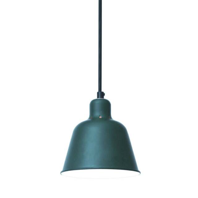 Halo Design Carpenter Pendant Light - 15 cm Dia Colour: Deep Green - image 1